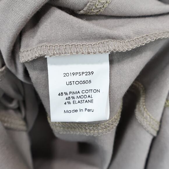 Universal Standard Eris Mock Neck Long Sleeve Contrast Stitch Ash 4XS 00 NWT - Picture 7 of 8